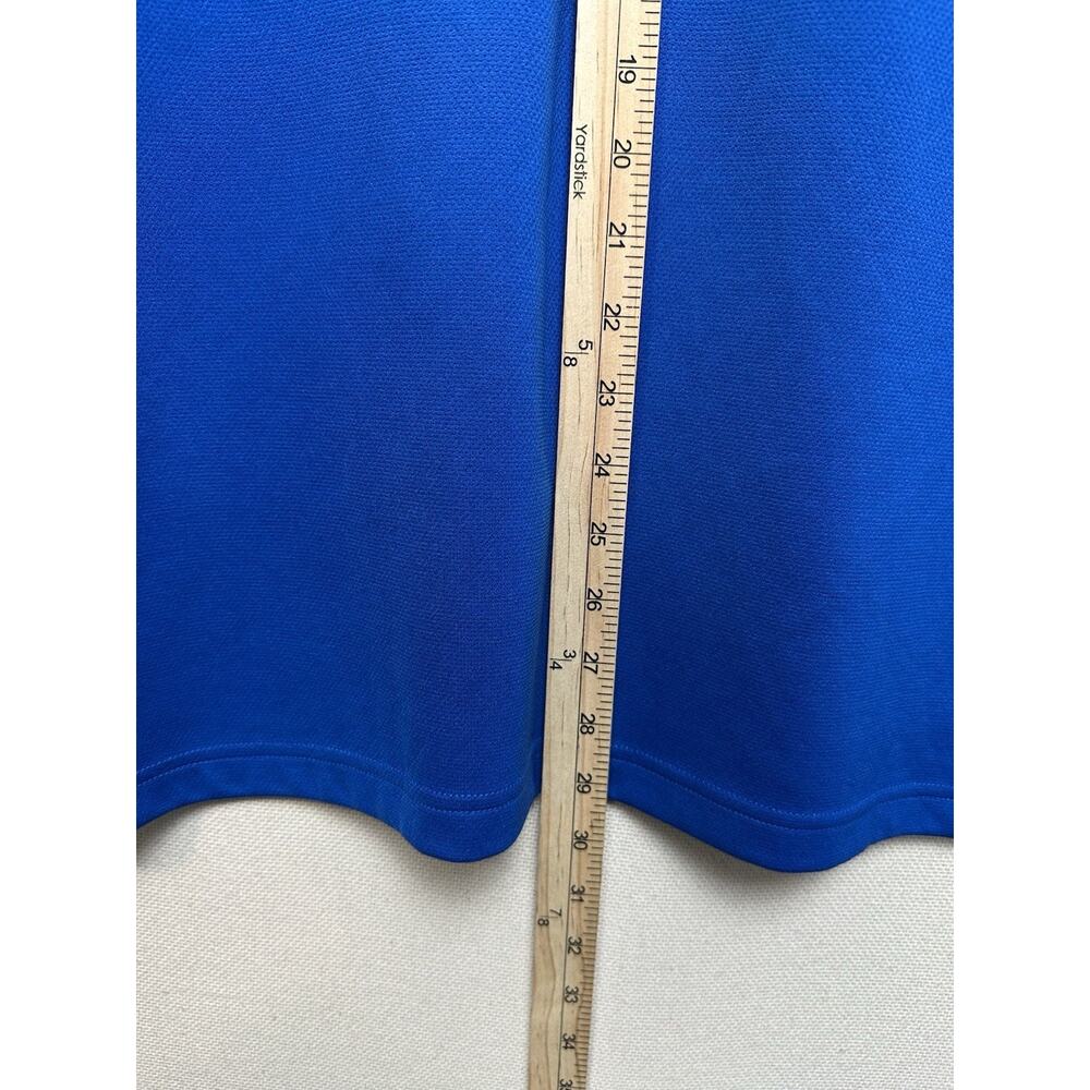PGA Tour Golf Polo Golf Royal Blue Airflux Short Sleeve Adult Men's Size XL - Picture 10 of 12